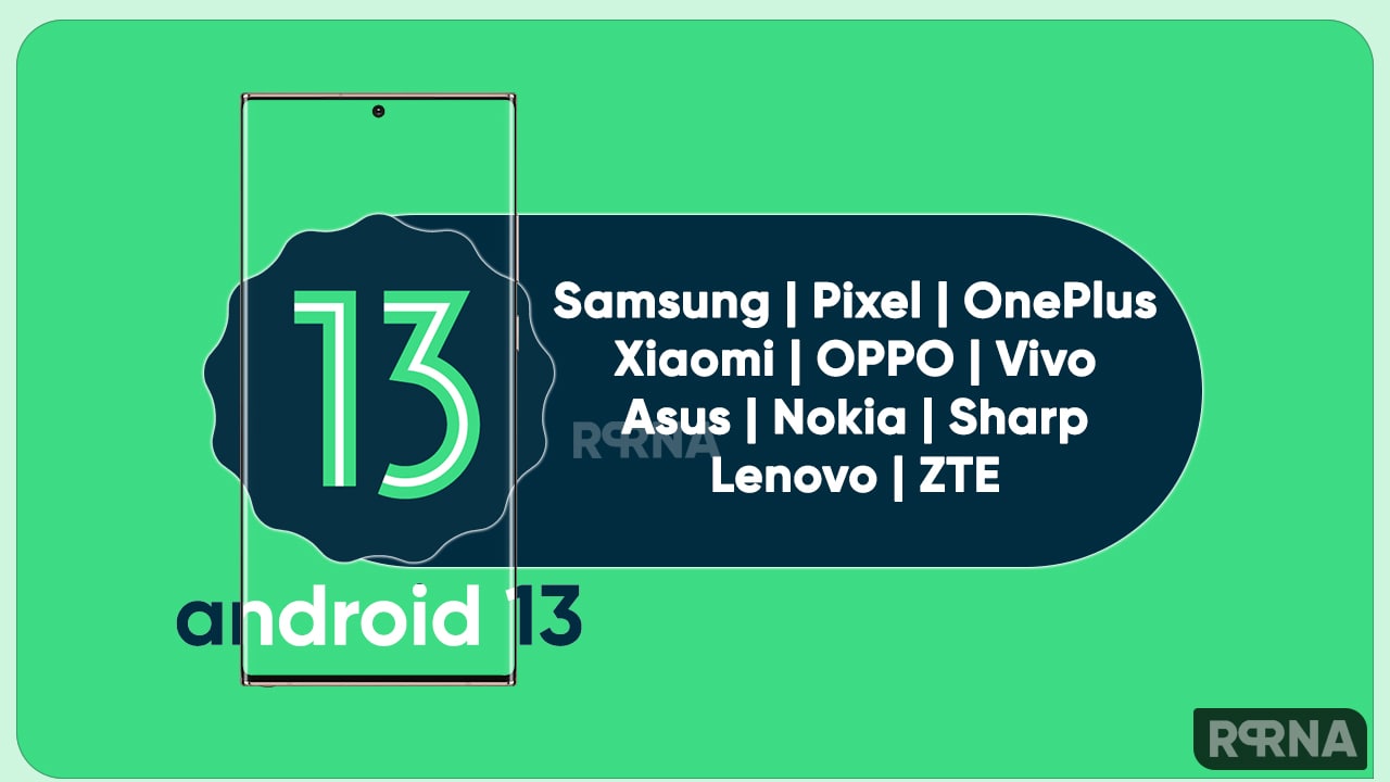 Android 13 Device List