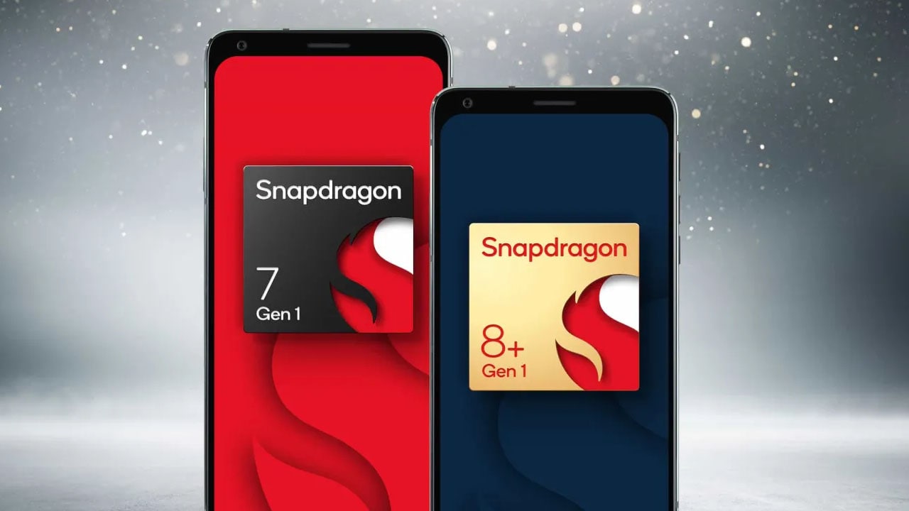 Qualcomm launched Snapdragon 8+ Gen 1 and 7 Gen 1 chipsets