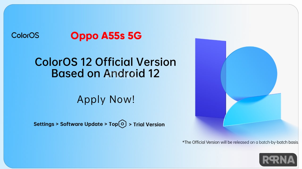 Oppo A55s 5G Android 12
