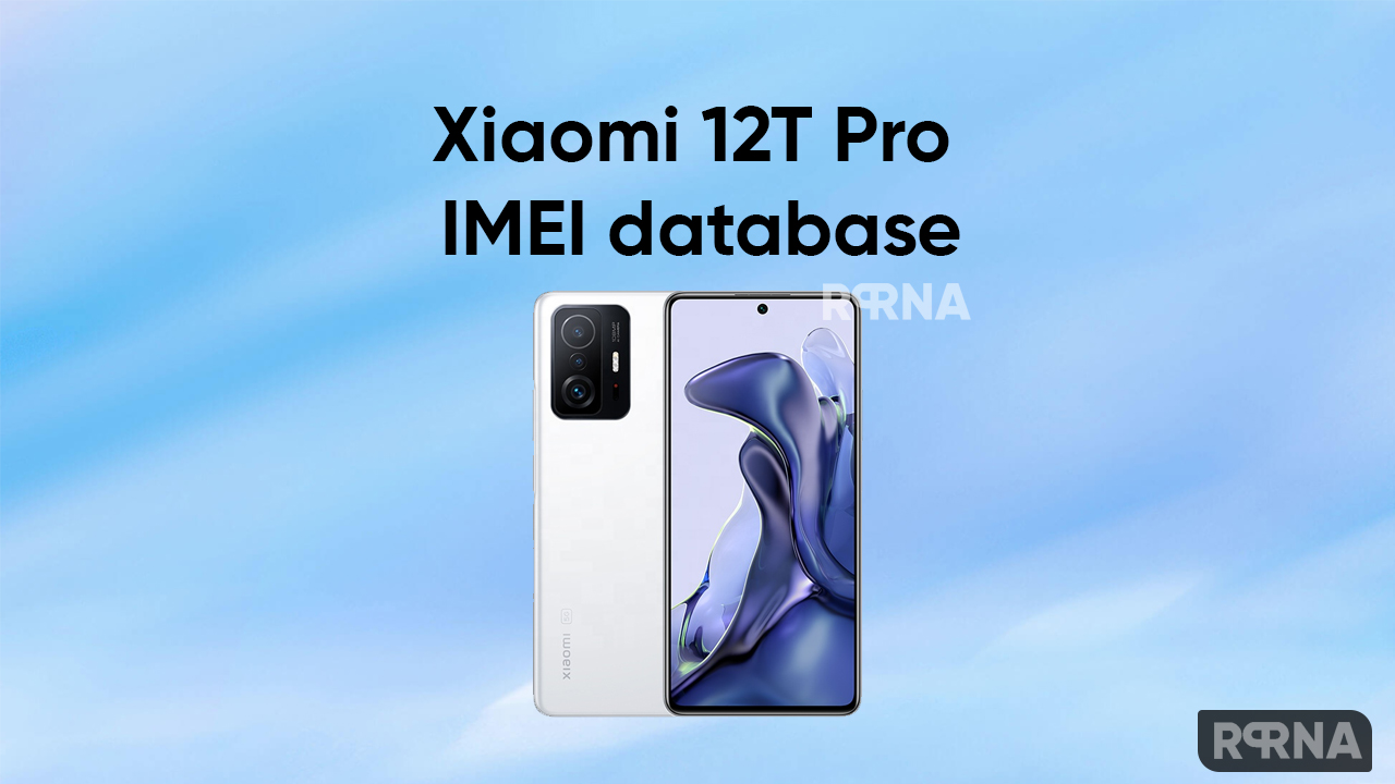Xiaomi 12T Pro IMEI