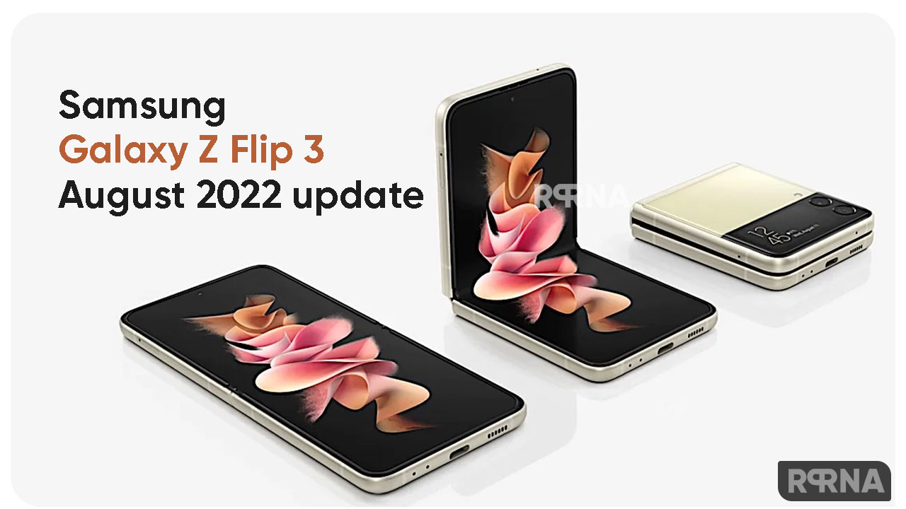 Galaxy Z Flip 3 August 2022 update