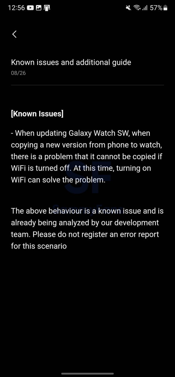 One UI 5.0 Beta Galaxy Watch update