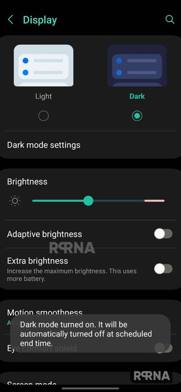 Samsung One UI 5: How to customize Dark Mode - RPRNA