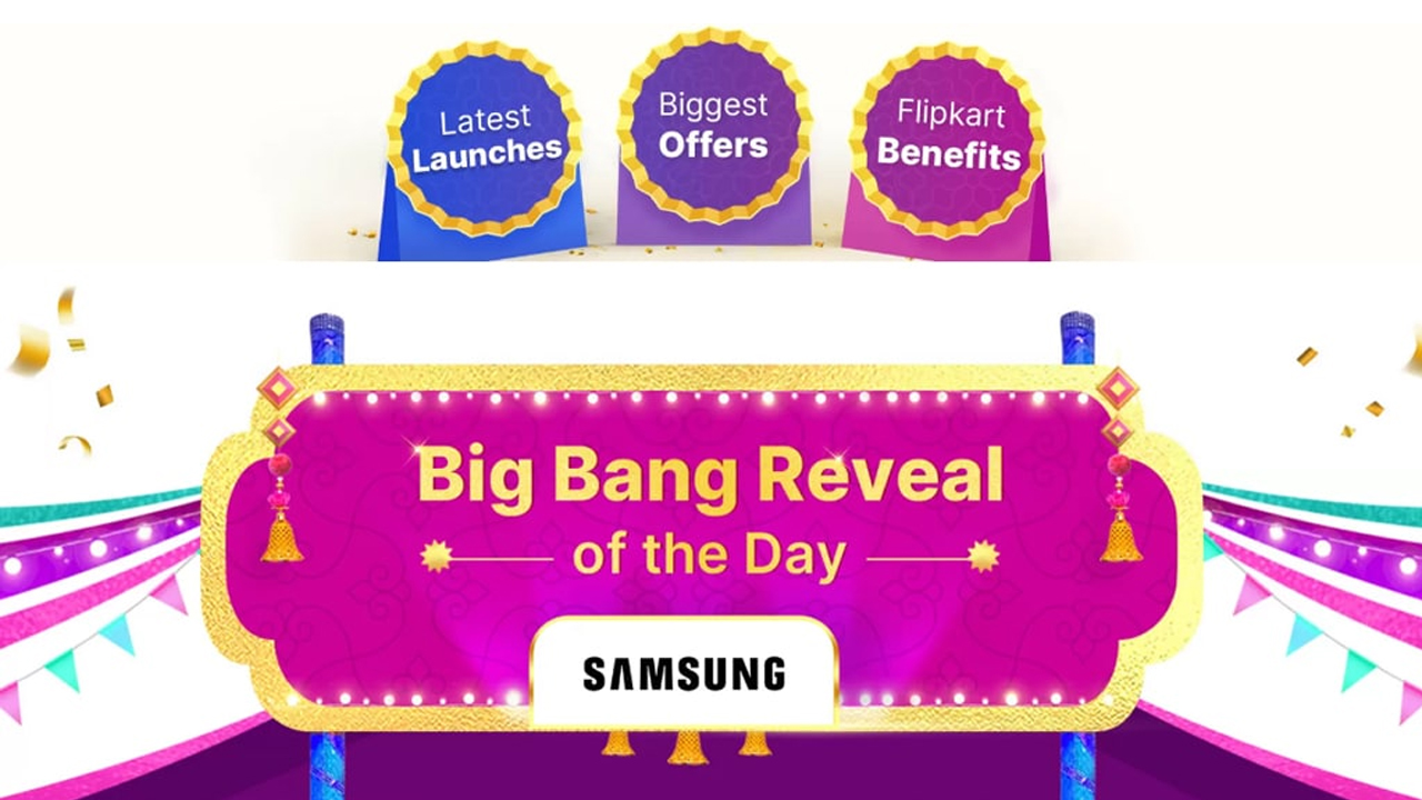 Samsung Flipkart Big Billion Days sale
