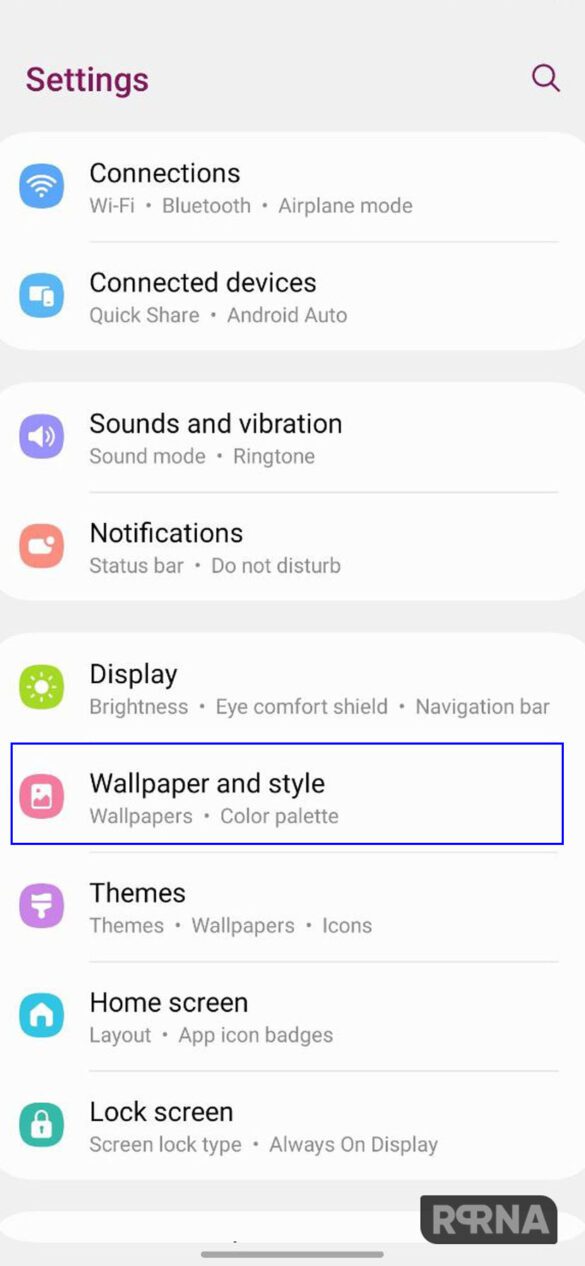 How to customize Color Palette on Samsung One UI 5.0 - RPRNA