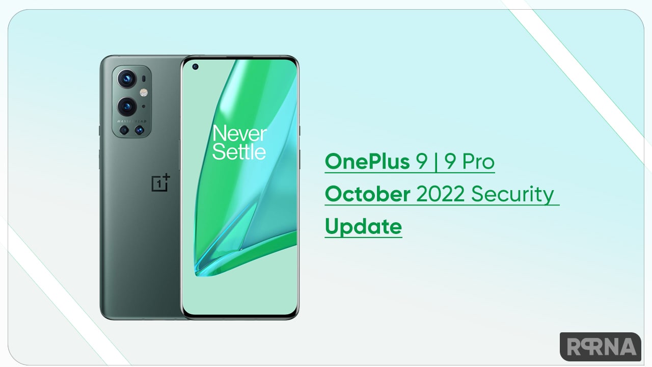 OnePlus 9 October 2022 update