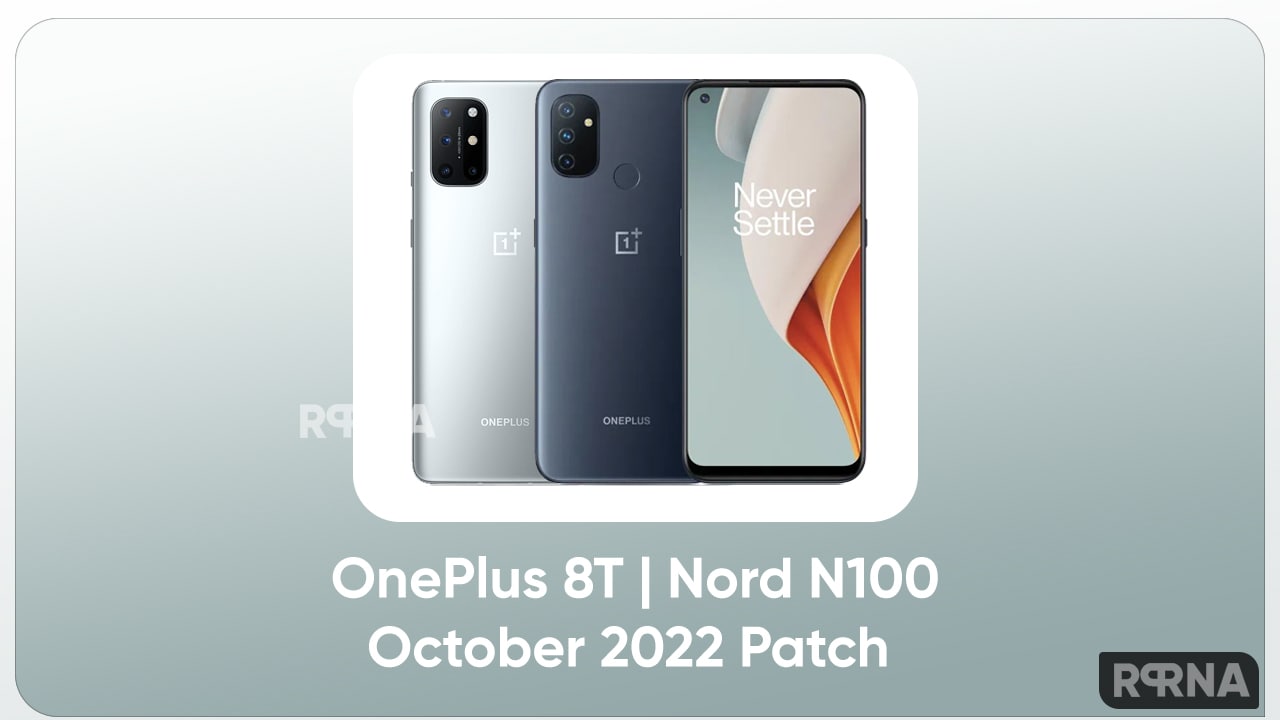 OnepLus October 2022 8T Nord N100