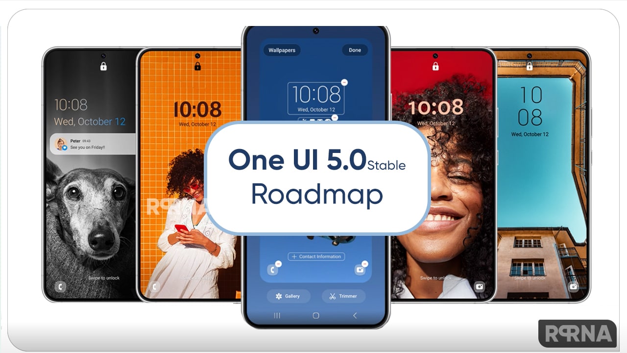 Samsung One UI 5 roadmap