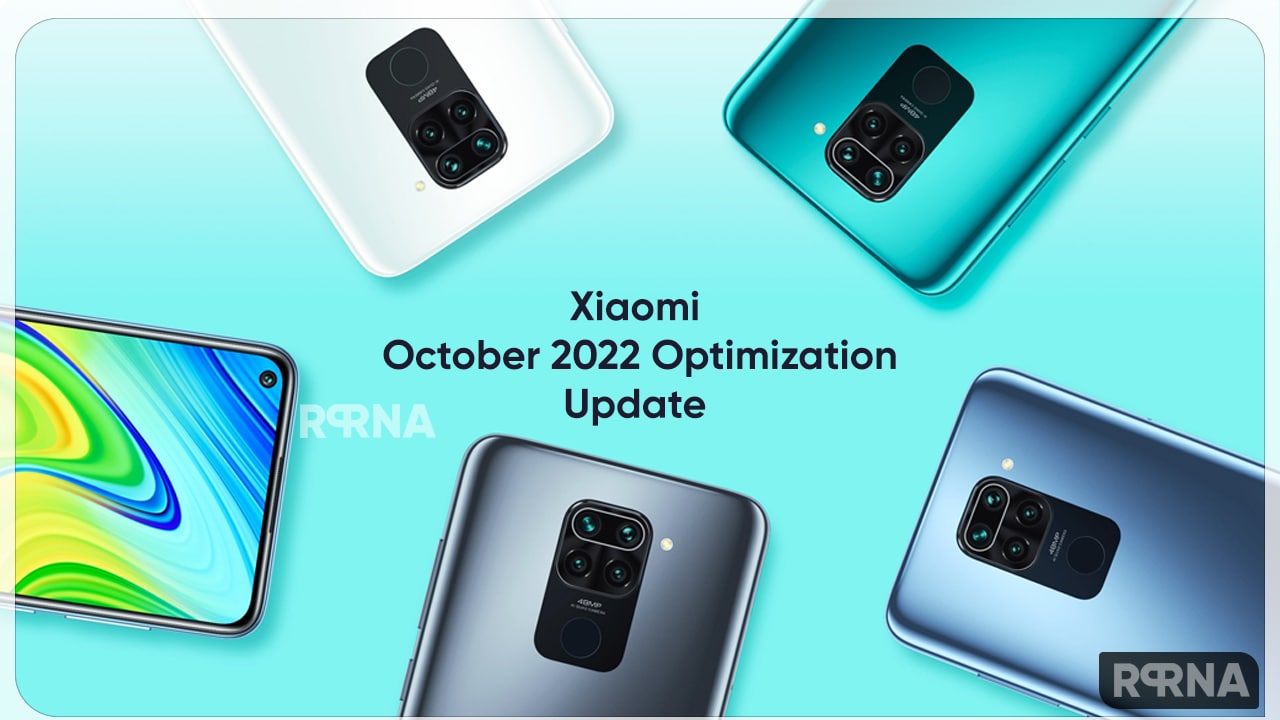 Xaomi October 2022 Optimization update