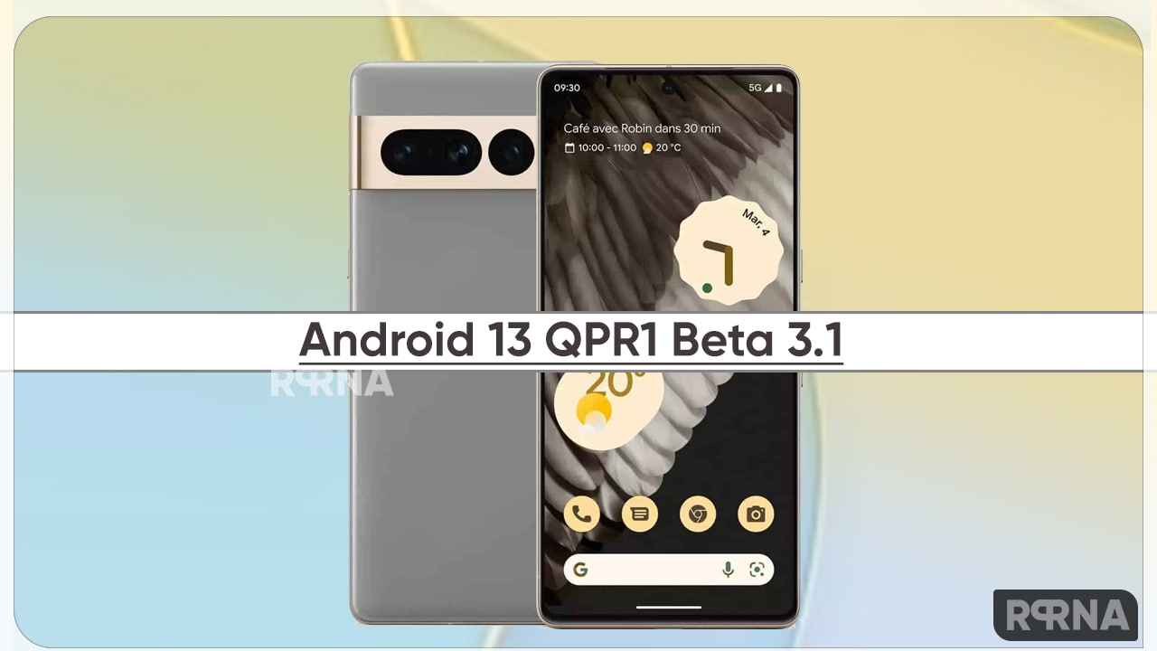 Android 13 QPR1 Beta 3.1 Google