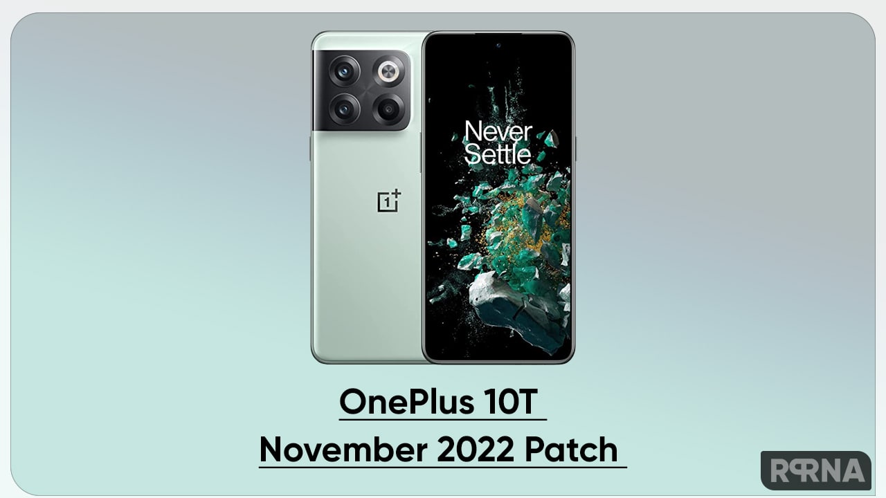 OnePlus 10T November 2022 Patch