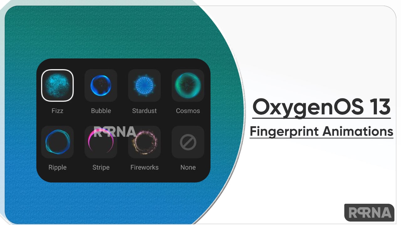 OnePlus OxygenOS 13 Fingerprint animations
