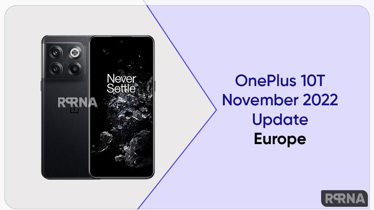 OnePlus 10T November 2022 security update rolling out in Europe