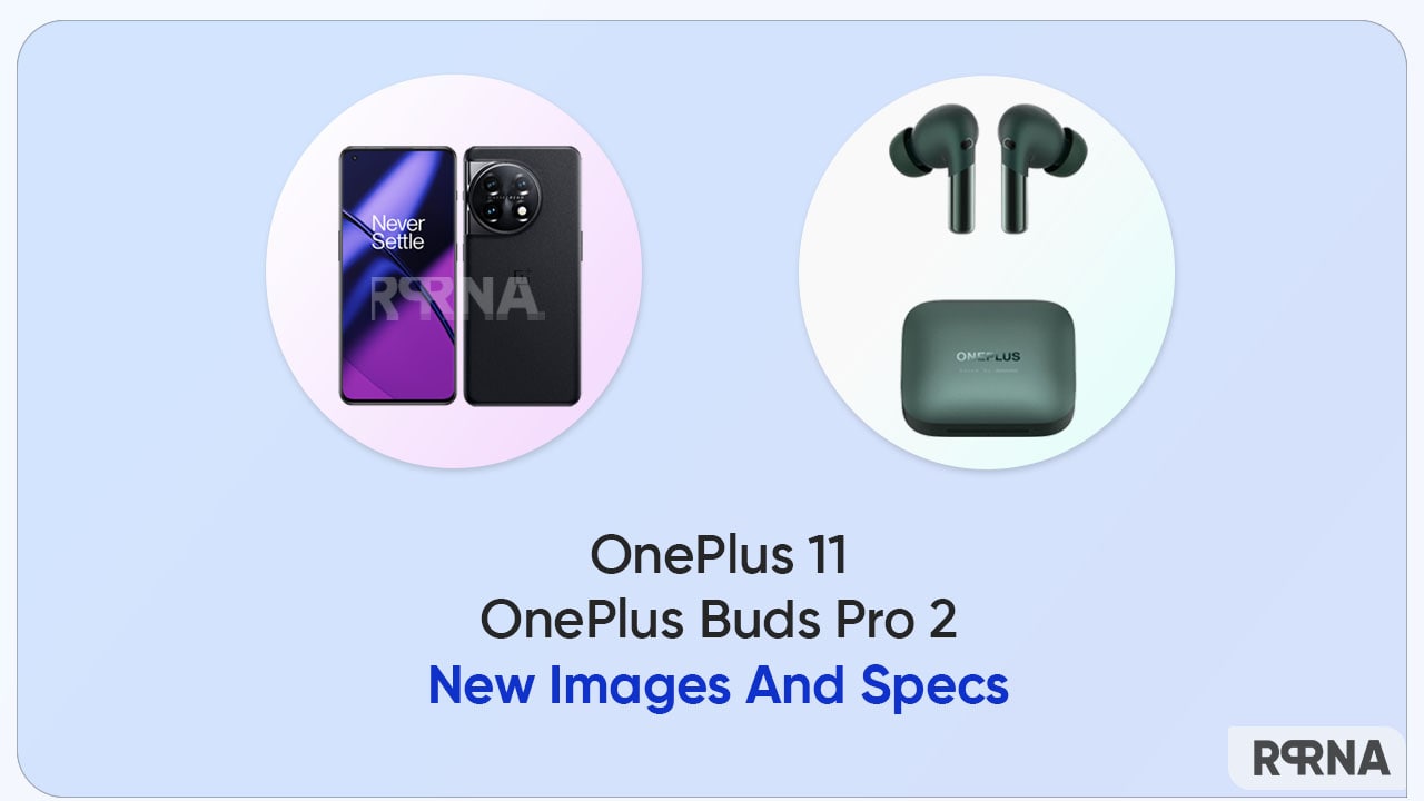 OnePlus 11 new specs Buds Pro 2 images