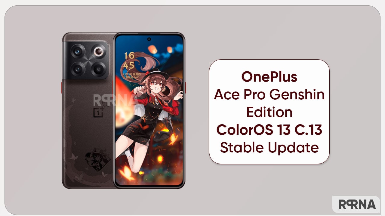 OnePlus Ace Pro Genshin ColorOS 13 update