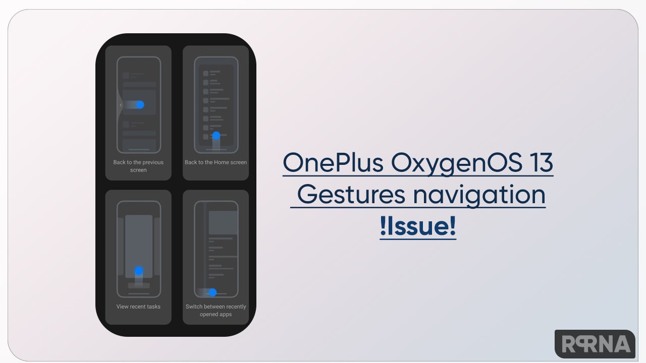 OnePlus OxygenOS NAVIGATION 13