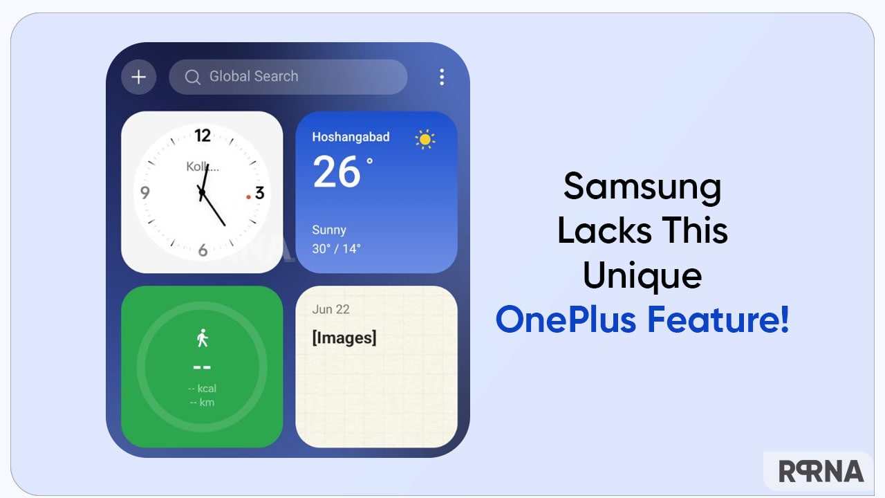 OnePlus OxygenOS 13 Shelf is a unique feature that Samsung lacks so far