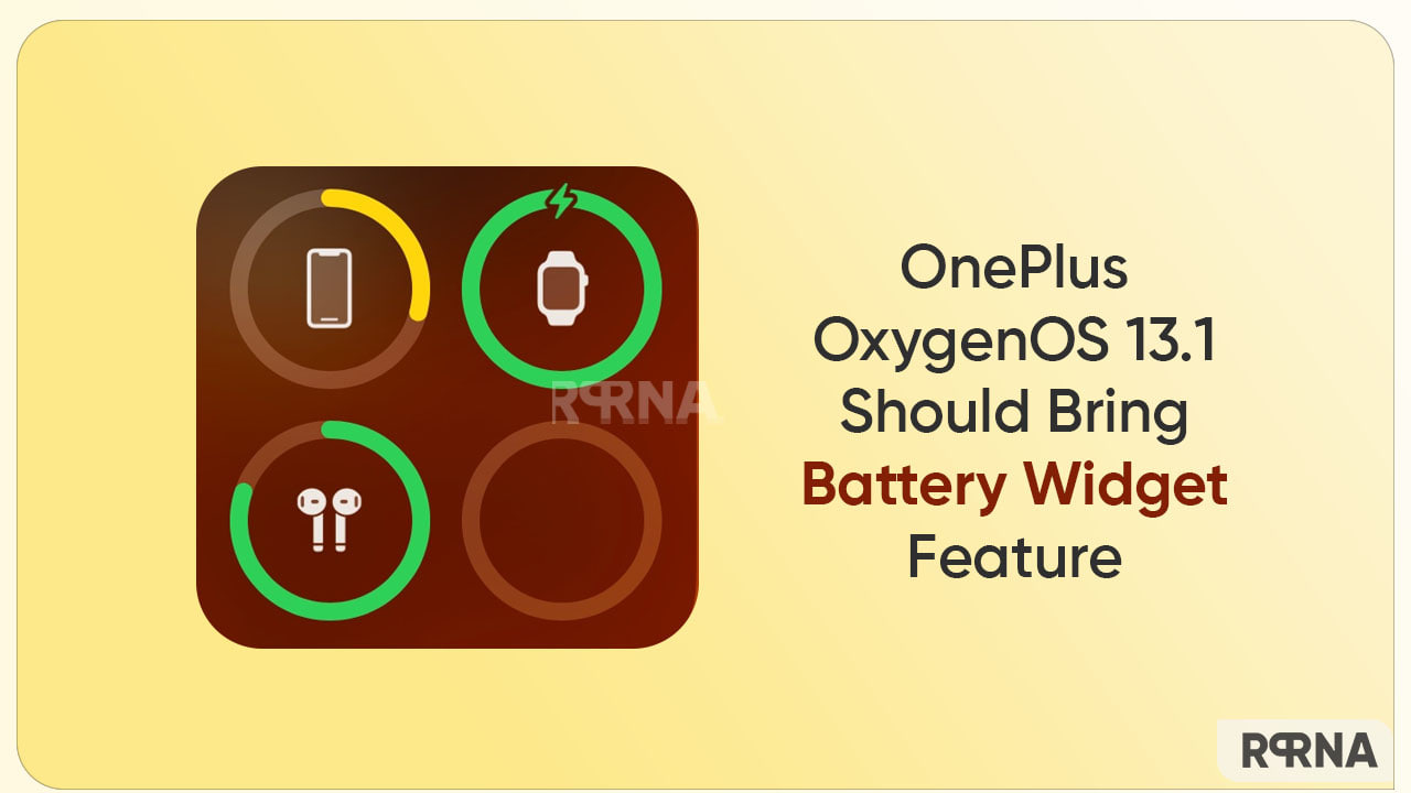 OnePlus OxygenOS 13.1 should bring smart battery widget feature