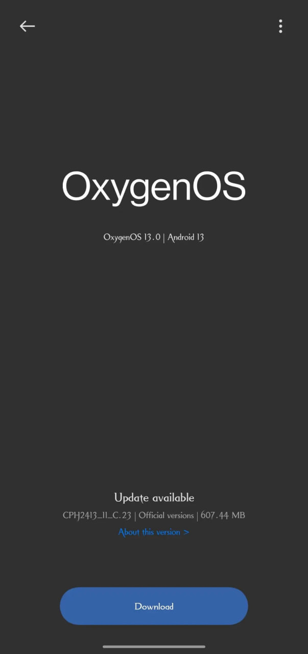 OnePlus 10T OxygenOS 13 December 2022 update