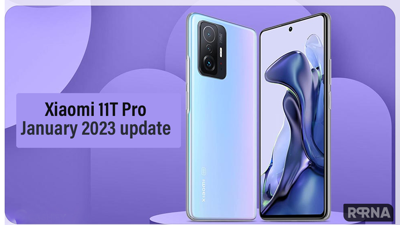 Xiaomi 11T Pro January 2023 update