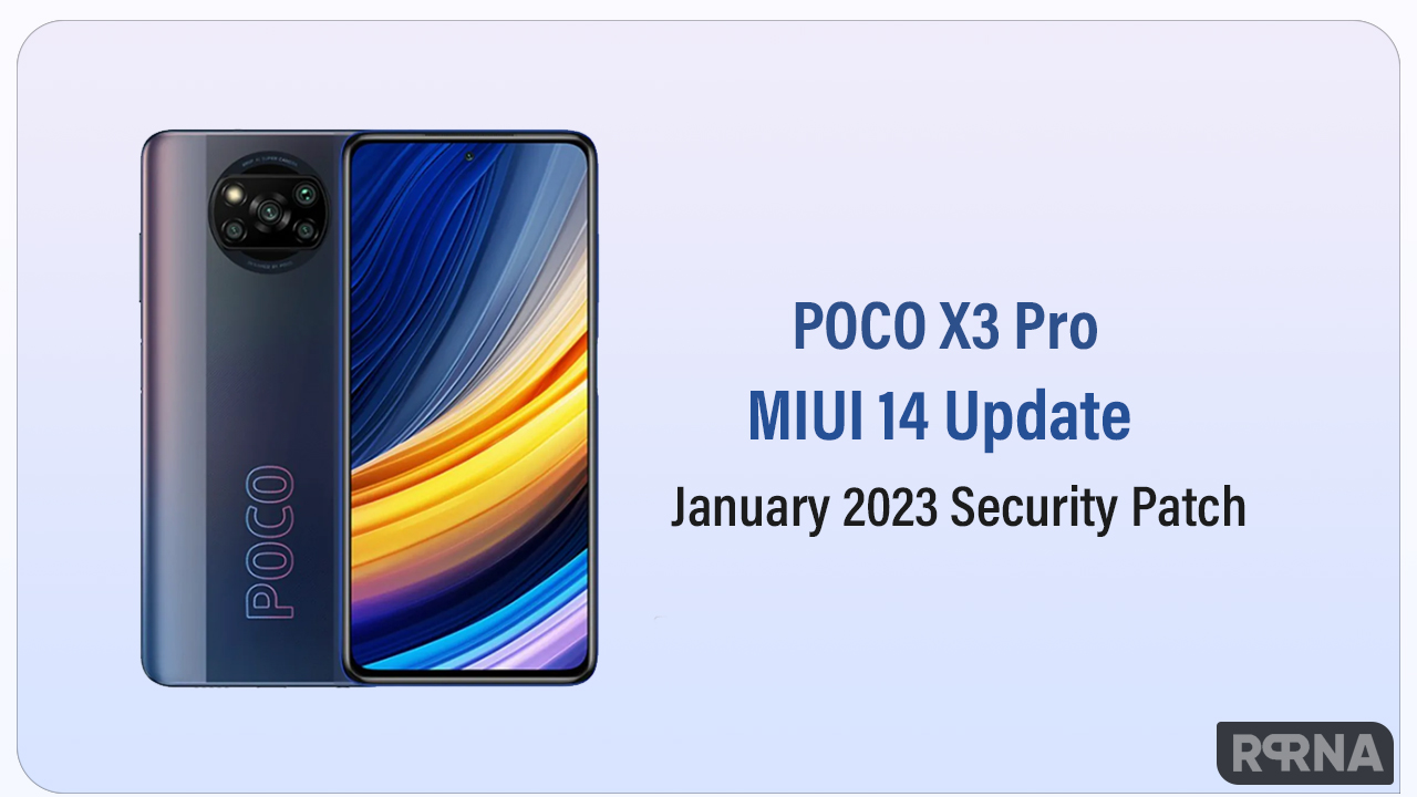 POCO X3 MIUI 14 update