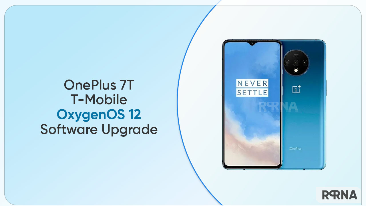 OnePlus 7T T-Mobile OxygenOS 12 update