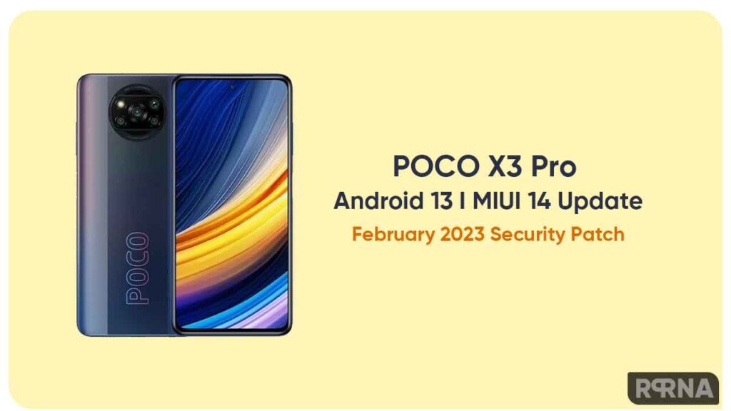 Poco X3 Pro Users Collecting Miui 14 Android 13 Update In India Rprna 0962