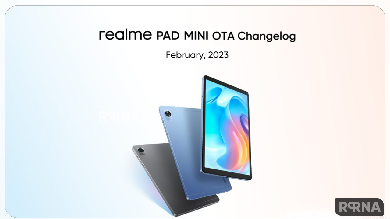 Realme Pad Mini February 2023 update