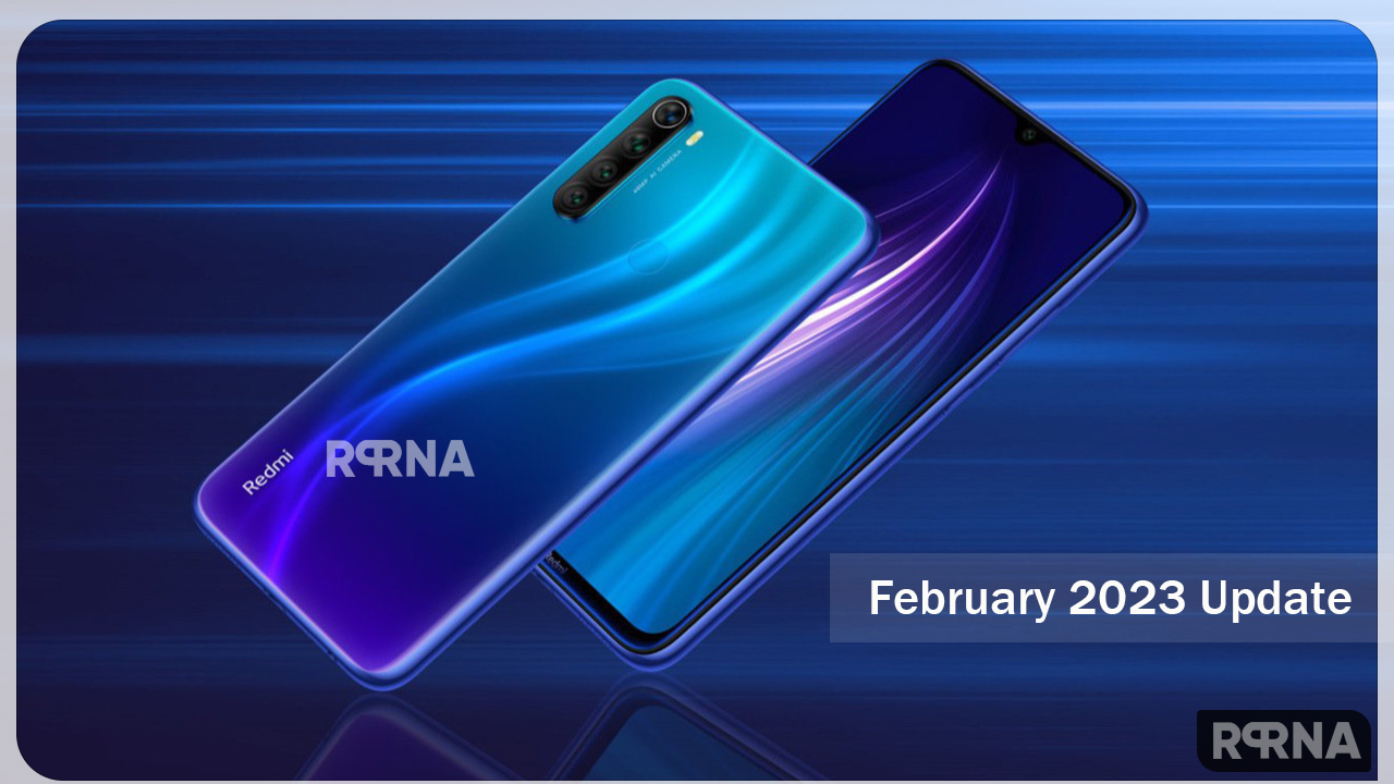 Redmi Note 8 2021 February 2023 update