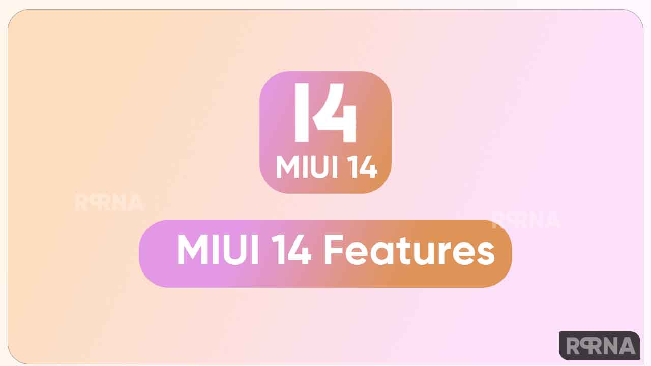 Xiaomi MIUI 14 Global features