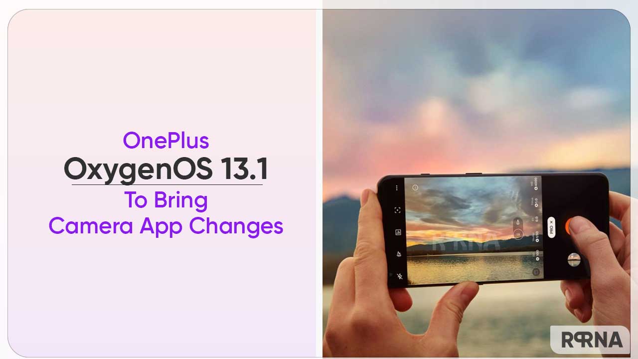 OnePlus OxygenOS 13.1 camera