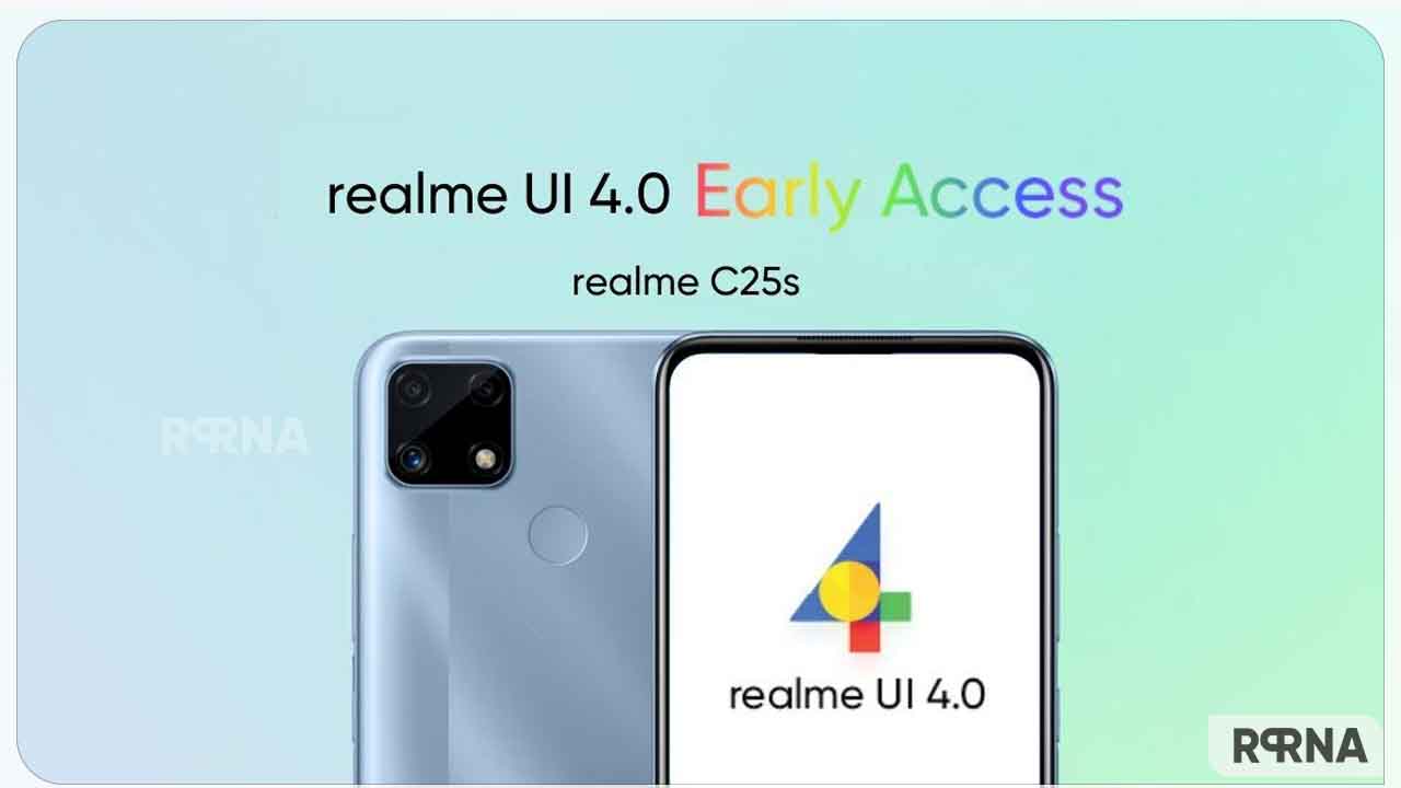 Realme C25s Android 13 beta