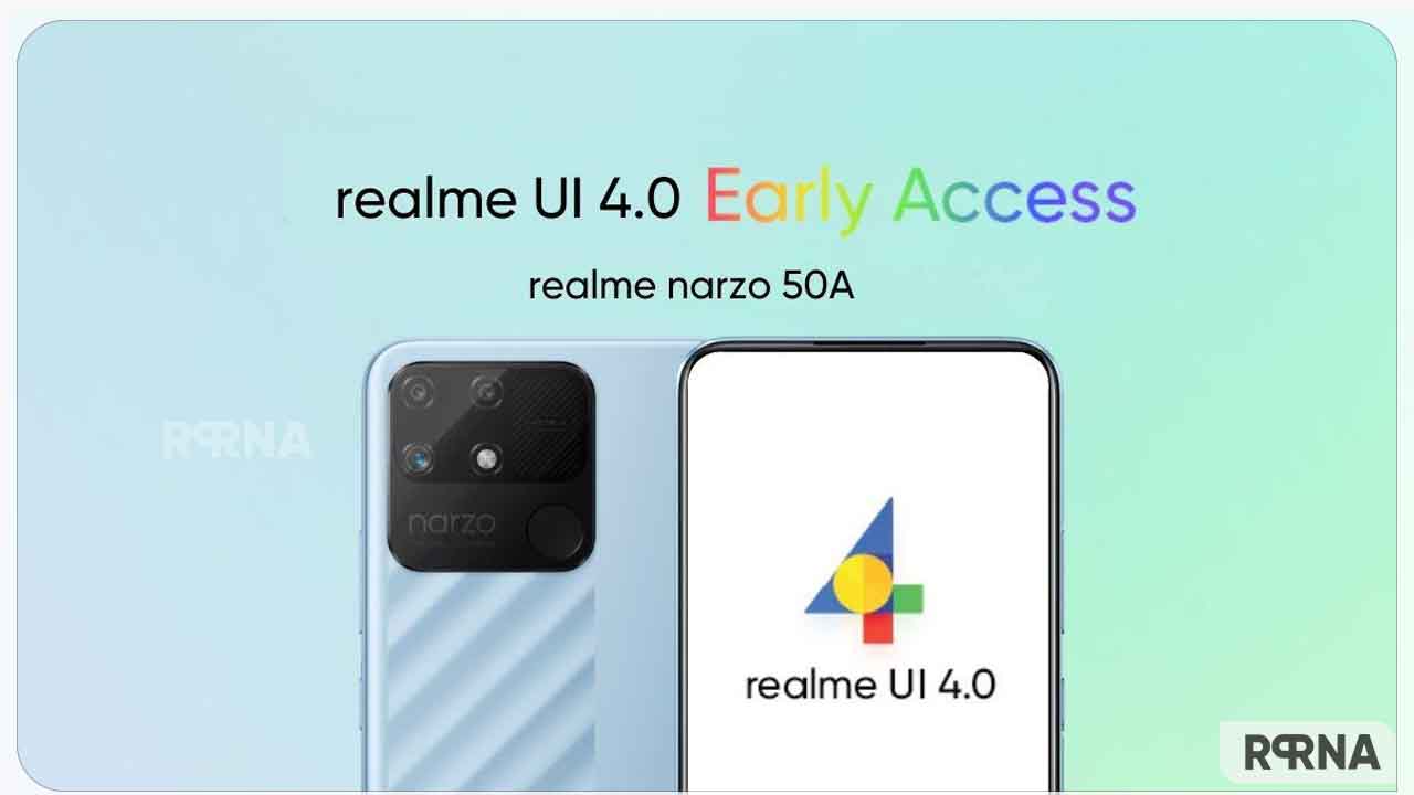 Realme Narzo 50A Android 13