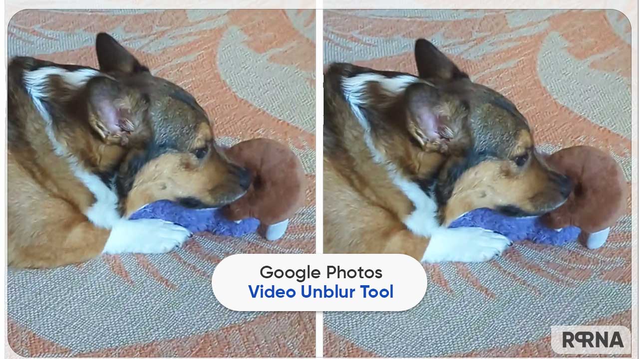 Google Photos Video Unblur