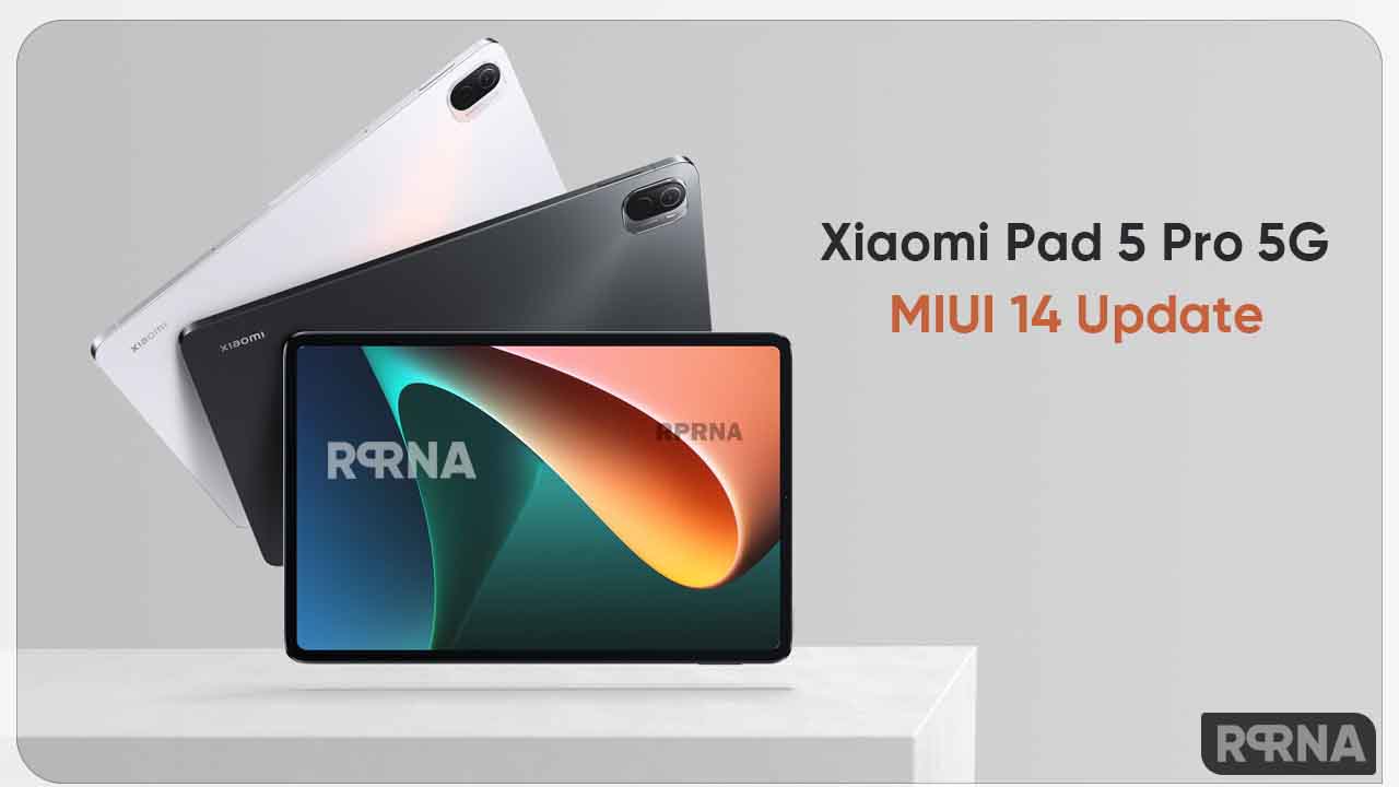 Xiaomi Pad 5 Pro 5G Android 13 update