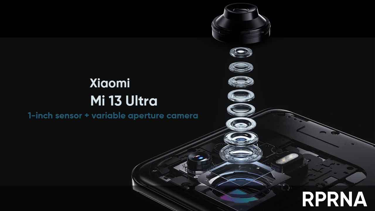 XIAOMI MI 13 1-inch sensor