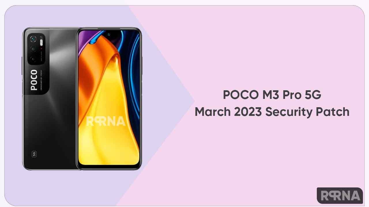 POCO M3 Pro March 2023 patch