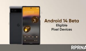 Android 14 beta Pixel devices