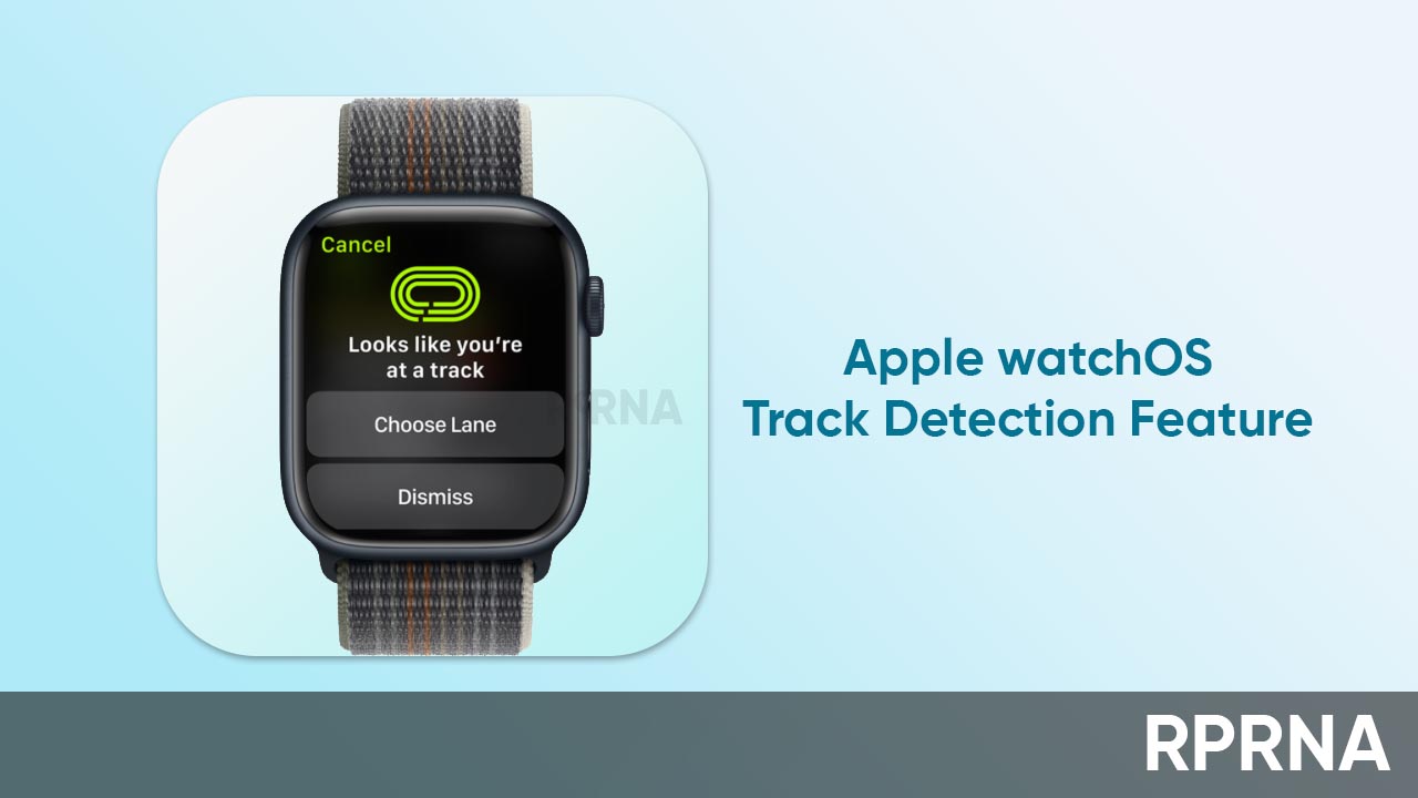 Apple watchOS Track Detection feature