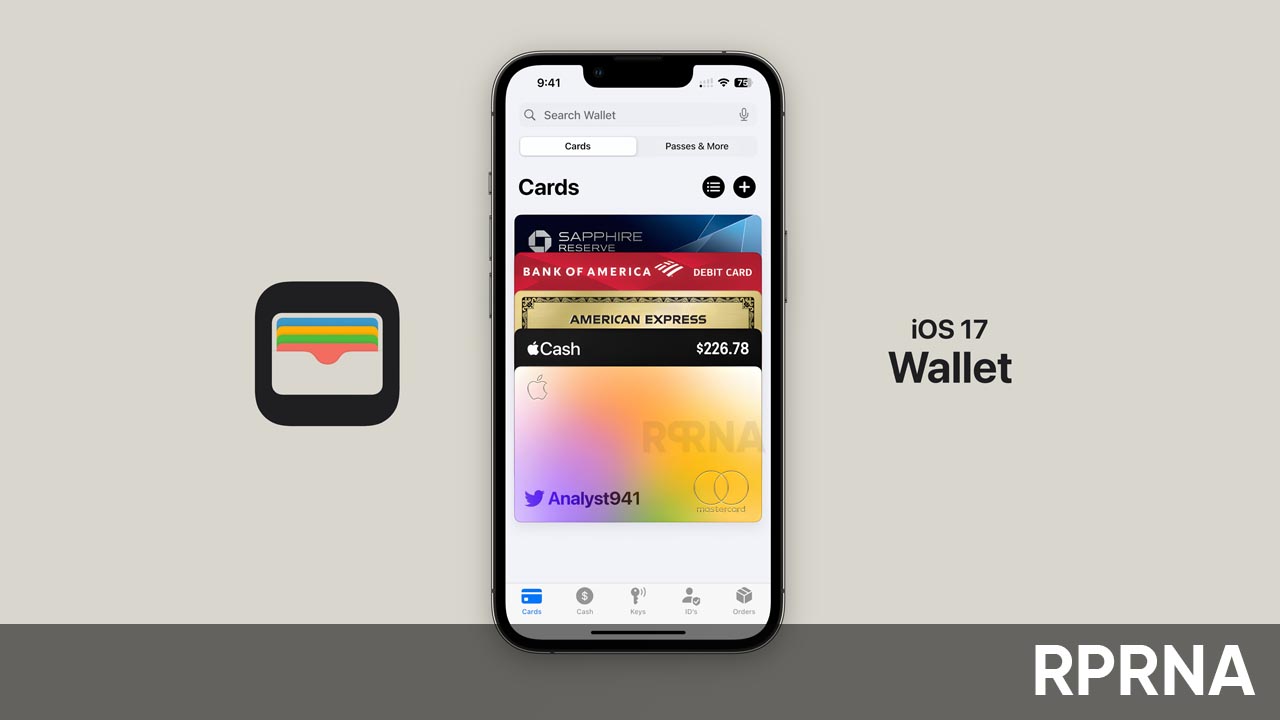 Apple iOS 17 Wallet Health app