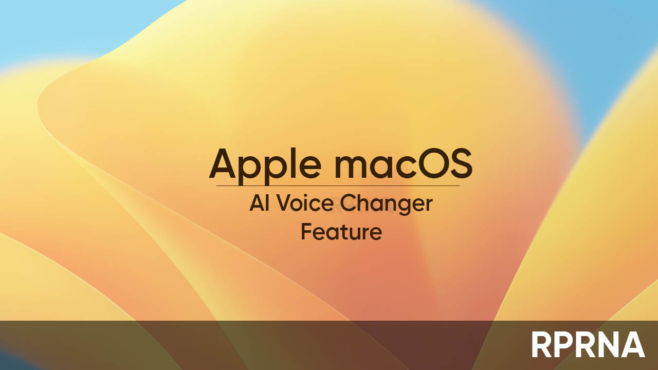 Apple macOS AI Voice Changer