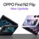 OPPO Find N2 Flip widgets update