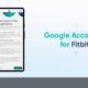 Fitbit Google account