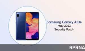 Samsung Galaxy A10e May 2023 patch