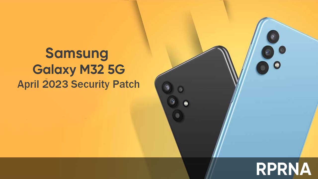 Samsung Galaxy M32 April 2023 patch