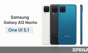 Samsung Galaxy A12 Nacho One UI 5.1