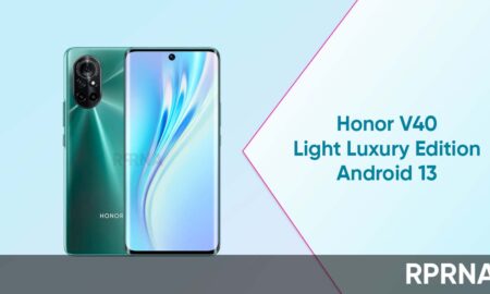 Honor V40 Light Luxury Edition Android 13