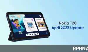 Nokia T20 April 2023 update