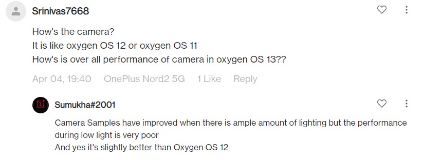 OnePlus Nord 2 OxygenOS 13 beta feedback