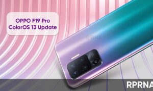 OPPO F19 Pro ColorOS 13 update